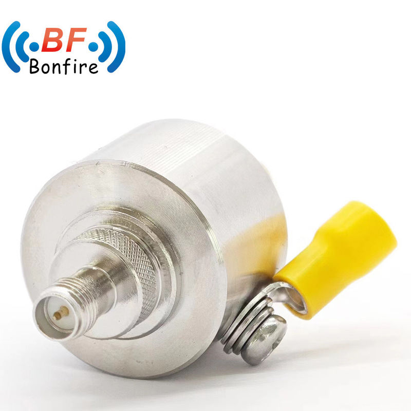 Grise 50 ohm F type mâle prise à F femelle Jack Coaxial Protector Surge Arrestor 0-3GHz