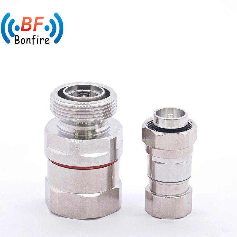 Pim faible -150 dBc DIN Femme à 4310 Homme Adaptateur de connecteur RF droit Perte d'insertion dB 0.1