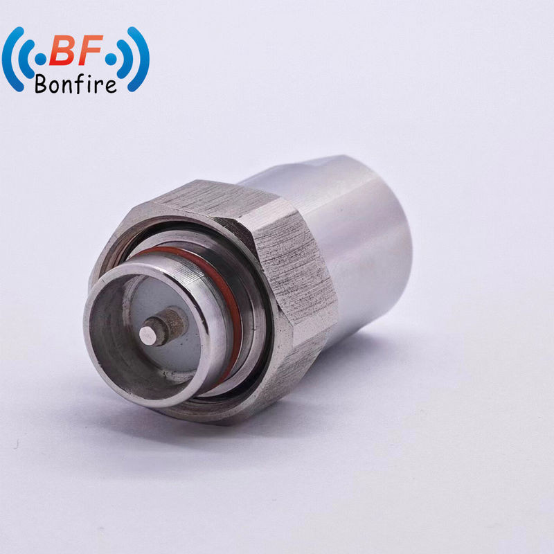 LJQ -XXXXX 4.3-10 Connecteur d'adaptateur RF droit DC-4GHz mâle pour jumper de câble d'alimentation de 1/2 &quot;