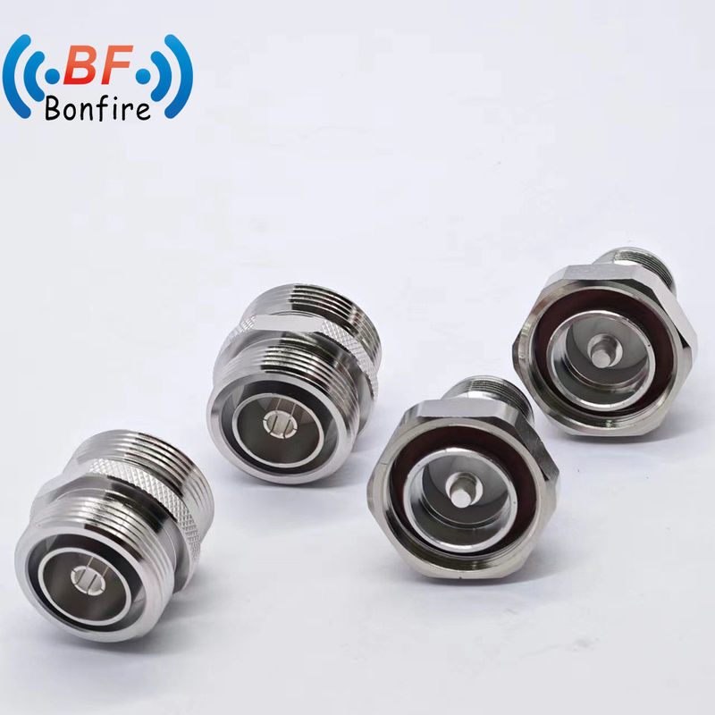 Connecteur RF DIN-Male pour câble d'alimentation coaxial de 7/8&quot; Durée de plus de 500 cycles