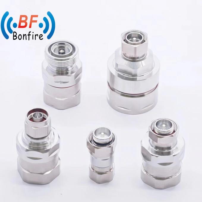 Connector DIN-Male for 1/2" Super Flexible RF Cable 2p Dinm-1/2"S ≤ -155dbc 0-DC-4GHz Cn; Zhe Cenrf ≤ 0.12dB (@2200MHz)